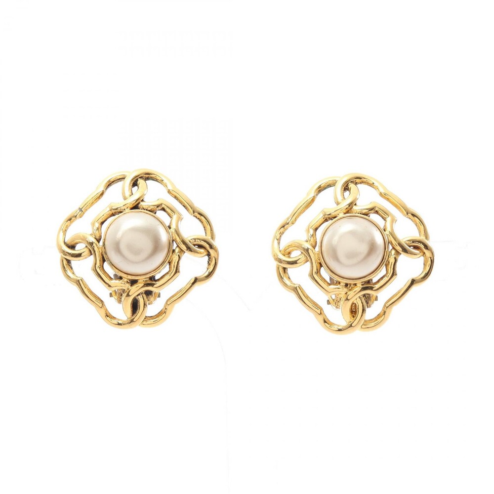 Chanel Chain Earring Gold Plated #303321C53B